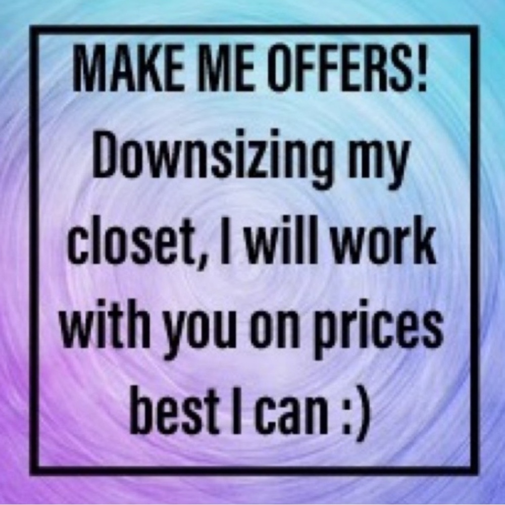 Make Me Offers Sign - Closet Downsizing Notice